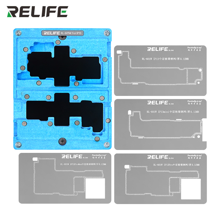 RELIFE RL-601W IP13  A15 4 in 1 middle layer tin planting set 
