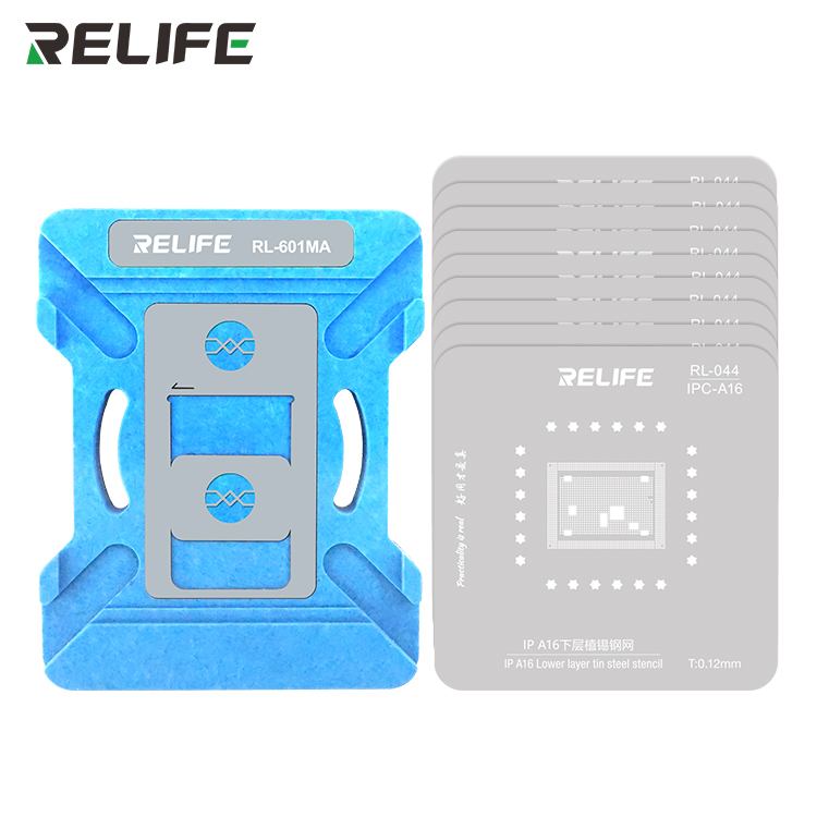 RELIFE RL-601MA CPU Repair Fixture Set/IP Series (A8-A16)
