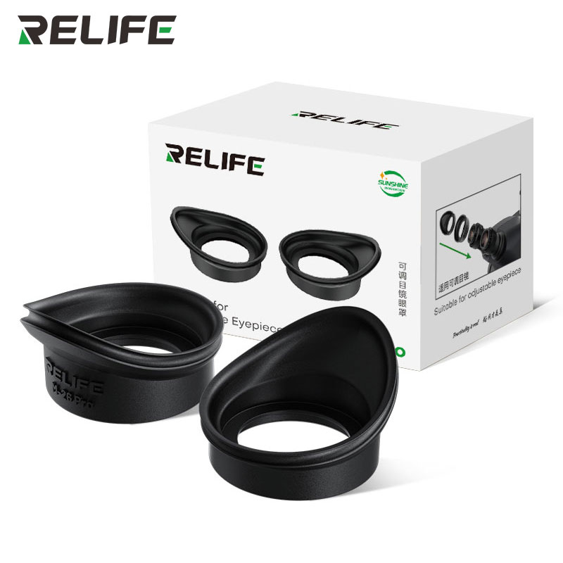 お歳暮 2025 RELIFE M-26 Pro Eyecups for adjustable eyepieces アイケア