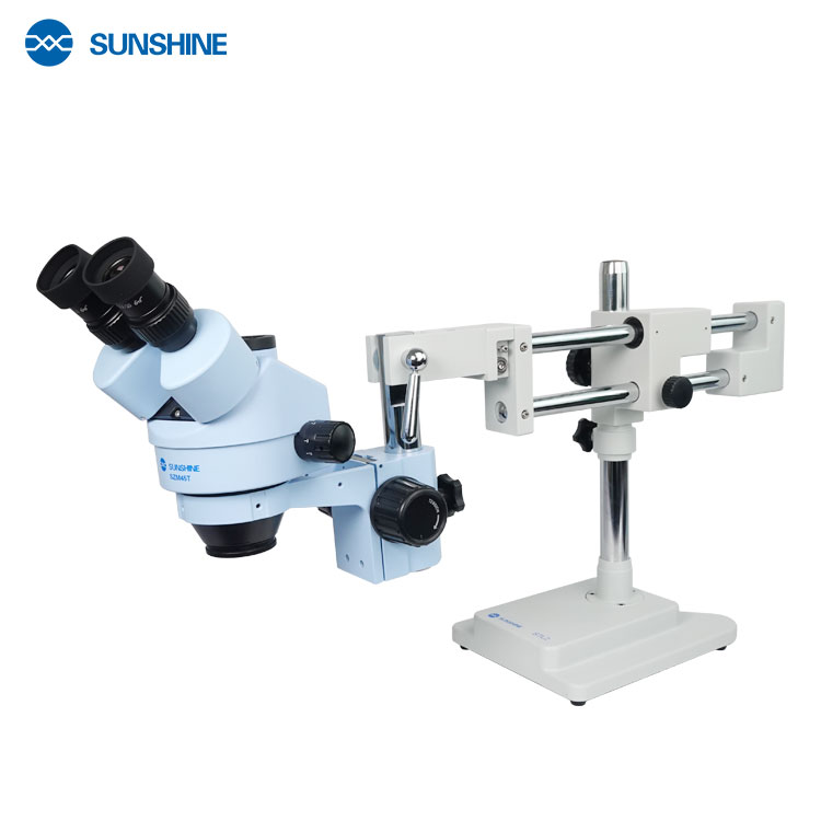 SUNSHINE SZM45T-STL2 Trinocular Stereo HD Stereo Microscope With 0.5 CTV Connector SUNSHINE SZM45T-STL2 Trinocular Stereo HD Stereo Microscope With 0.5 CTV Connector  