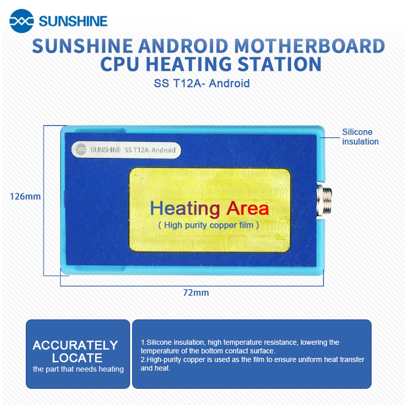 SUNSHINE SS-T12A Motherboard heating table  teating machine SS-T12A-N11-X3-FACE ID-CPU-XF-F-Android Mold SUNSHINE SS-T12A Motherboard heating table  teating machine SS-T12A-N11-X3-FACE ID-CPU-XF-F-Android Mold  