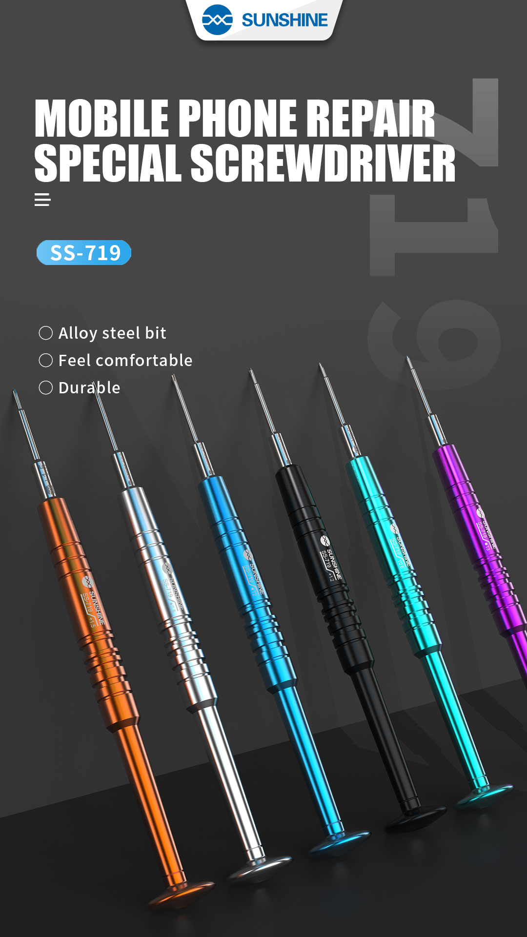 SUNSHINE SS-719 Screwdriver 0.8* 1.2+ 1.5+ 0.6YÃƒÆ’Ã†â€™Ãƒâ€ Ã¢â‚¬â„¢ÃƒÆ’Ã¢â‚¬Â ÃƒÂ¢Ã¢â€šÂ¬Ã¢â€žÂ¢ÃƒÆ’Ã†â€™Ãƒâ€šÃ‚Â¢ÃƒÆ’Ã‚Â¢ÃƒÂ¢Ã¢â€šÂ¬Ã…Â¡Ãƒâ€šÃ‚Â¬ÃƒÆ’Ã¢â‚¬Â¦Ãƒâ€šÃ‚Â¡ÃƒÆ’Ã†â€™Ãƒâ€ Ã¢â‚¬â„¢ÃƒÆ’Ã‚Â¢ÃƒÂ¢Ã¢â‚¬Å¡Ã‚Â¬Ãƒâ€¦Ã‚Â¡ÃƒÆ’Ã†â€™ÃƒÂ¢Ã¢â€šÂ¬Ã…Â¡ÃƒÆ’Ã¢â‚¬Å¡Ãƒâ€šÃ‚Â SUNSHINE SS-719 Screwdriver 0.8* 1.2+ 1.5+ 0.6Y 