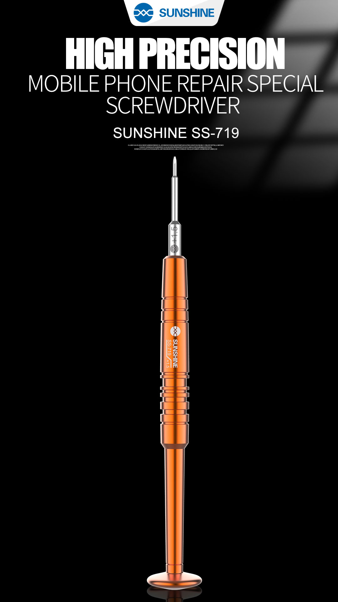SUNSHINE SS-719 Screwdriver 0.8* 1.2+ 1.5+ 0.6Y SUNSHINE SS-719 Screwdriver 0.8* 1.2+ 1.5+ 0.6Y  