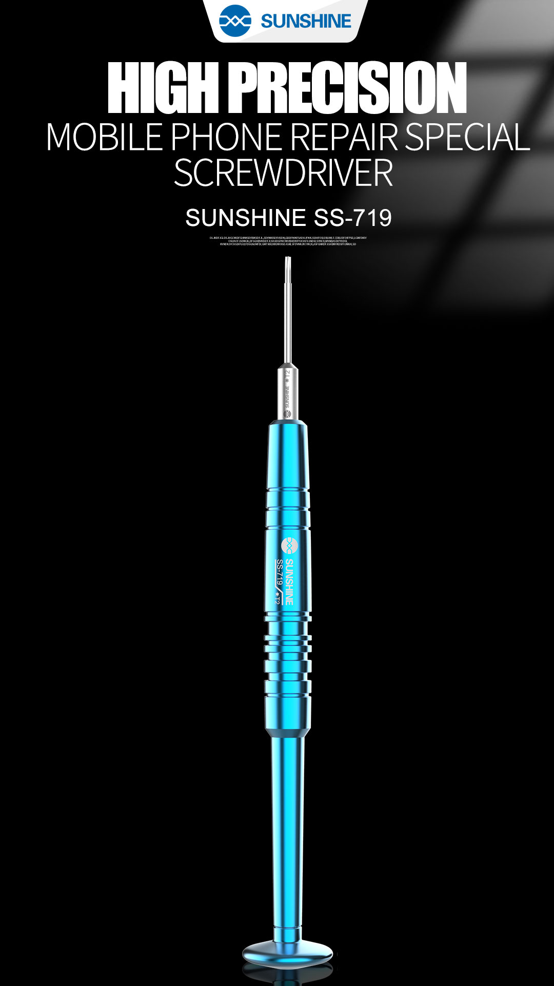 SUNSHINE SS-719 Screwdriver 0.8* 1.2+ 1.5+ 0.6Y SUNSHINE SS-719 Screwdriver 0.8* 1.2+ 1.5+ 0.6Y  