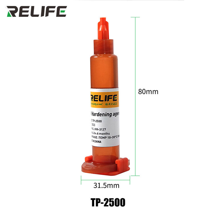 RELIFE TP-2500 TP-2500F High Strength UV Glue 500Pcs relife TP-2500 TP-2500F High Strength UV Glue
