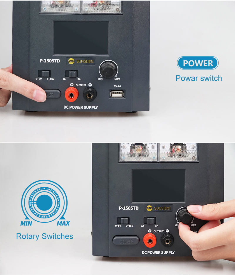 SUNSHINE P-1505TD Intelligent DC Stabilized Power Supply sunshine P-1505TD Intelligent DC Stabilized Power Supply