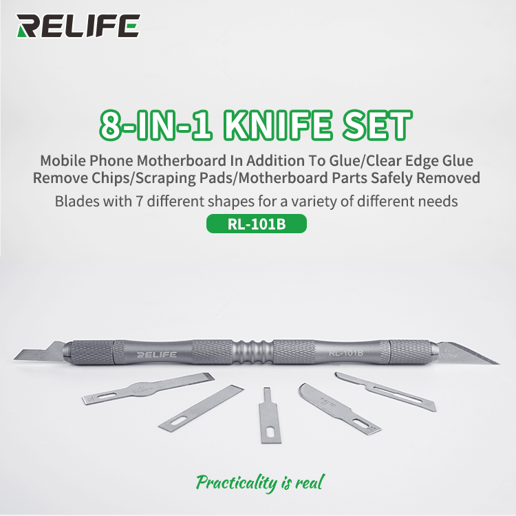 RELIFE RL-101B 8-In-1 Knife Set relife RL-101B 8-In-1 Knife Set