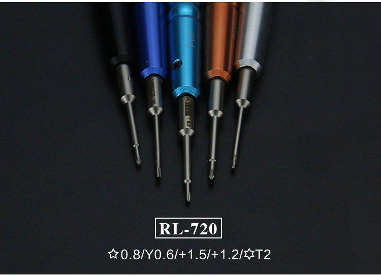 RELIFE RL-720 Screwdriver *0.8 +1.5 +1.2 T2 Y0.6 relife  RL-720 Screwdriver *0.8 +1.5 +1.2 T2 Y0.6