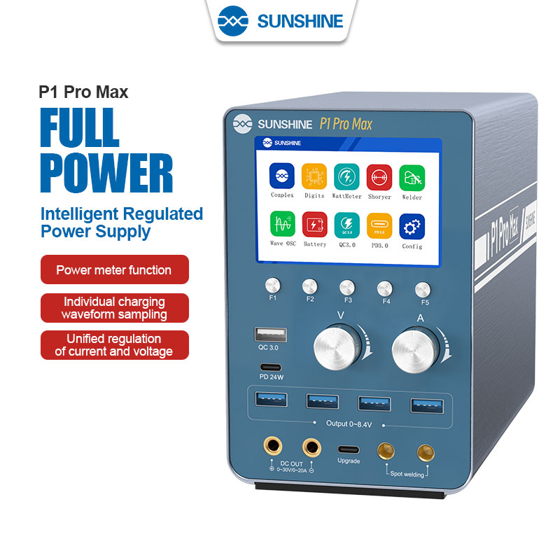 SUNSHINE P1 Pro Max smart regulated power supply SUNSHINE P1 Pro Max smart regulated power supply
