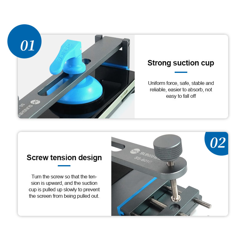 SUNSHINE SS-601G dismantling screen/back glass heat-free separation fixture SUNSHINE SS-601G dismantling screen/back glass heat-free separation fixture