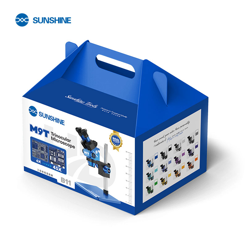 SUNSHINE M9T-B11 trinocular stereo microscope SUNSHINE M9T-B11 trinocular stereo microscope