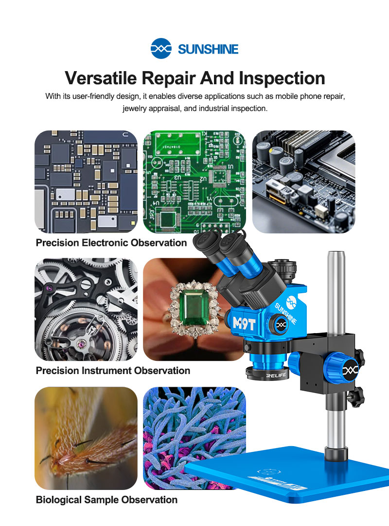 SUNSHINE M9T-B11 trinocular stereo microscope SUNSHINE M9T-B11 trinocular stereo microscope