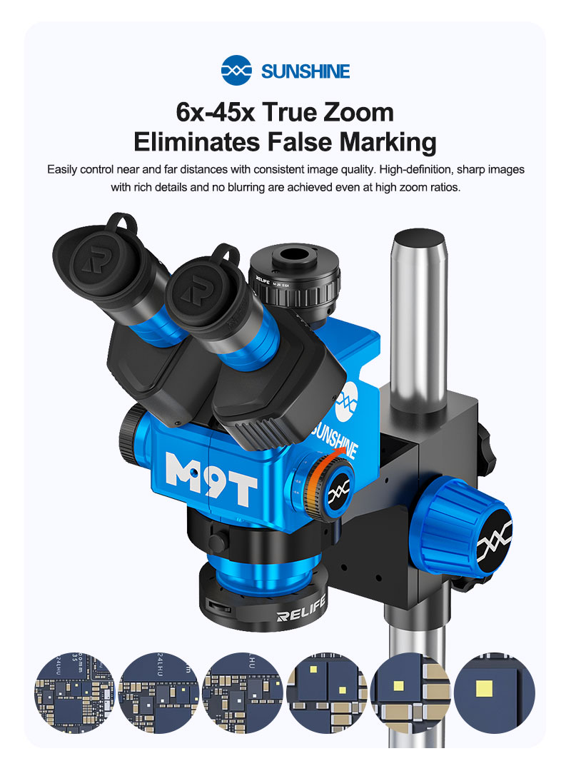 SUNSHINE M9T-B11 trinocular stereo microscope SUNSHINE M9T-B11 trinocular stereo microscope