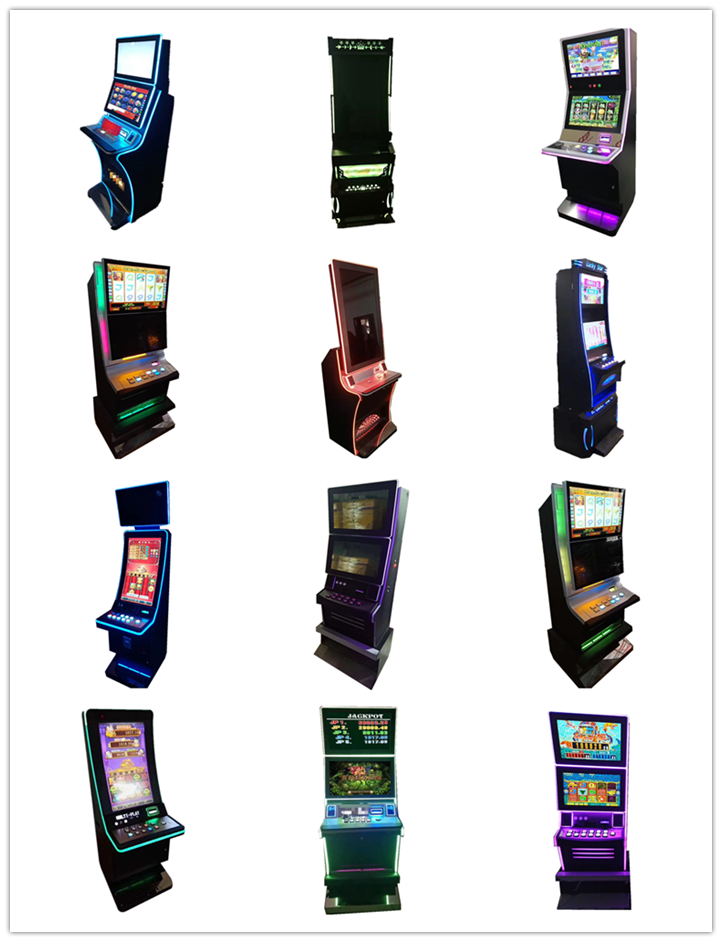 Fire Link Slot Game Boards Glacier Gold 32" Touch Screen 43" Vertical Slots Game Machine With Touch Console
