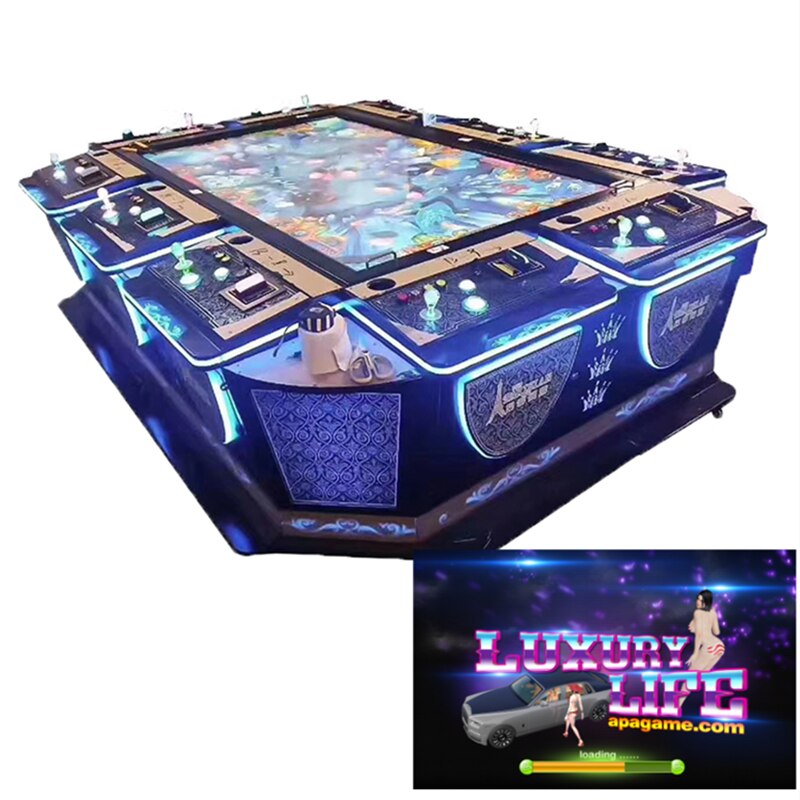 2021 Hot Sales Fishing Game Machine Table Luxury Life Cars Shooting Fish Game Board Kit