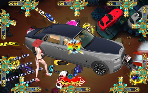 2021 Hot Sales Fishing Game Machine Table Luxury Life Cars Shooting Fish Game Board Kit