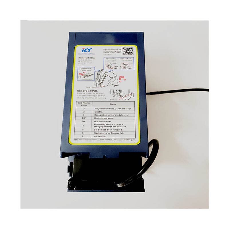 Fish Game Table Accessories ICT Advanced water resistant design Secure Removable Cashbox with plastic knob LX7 Bill Acceptor Fish Game Table Accessories ICT Advanced water resistant design Secure Removable Cashbox with plastic knob LX7 Bill Acceptor fish game table accessories